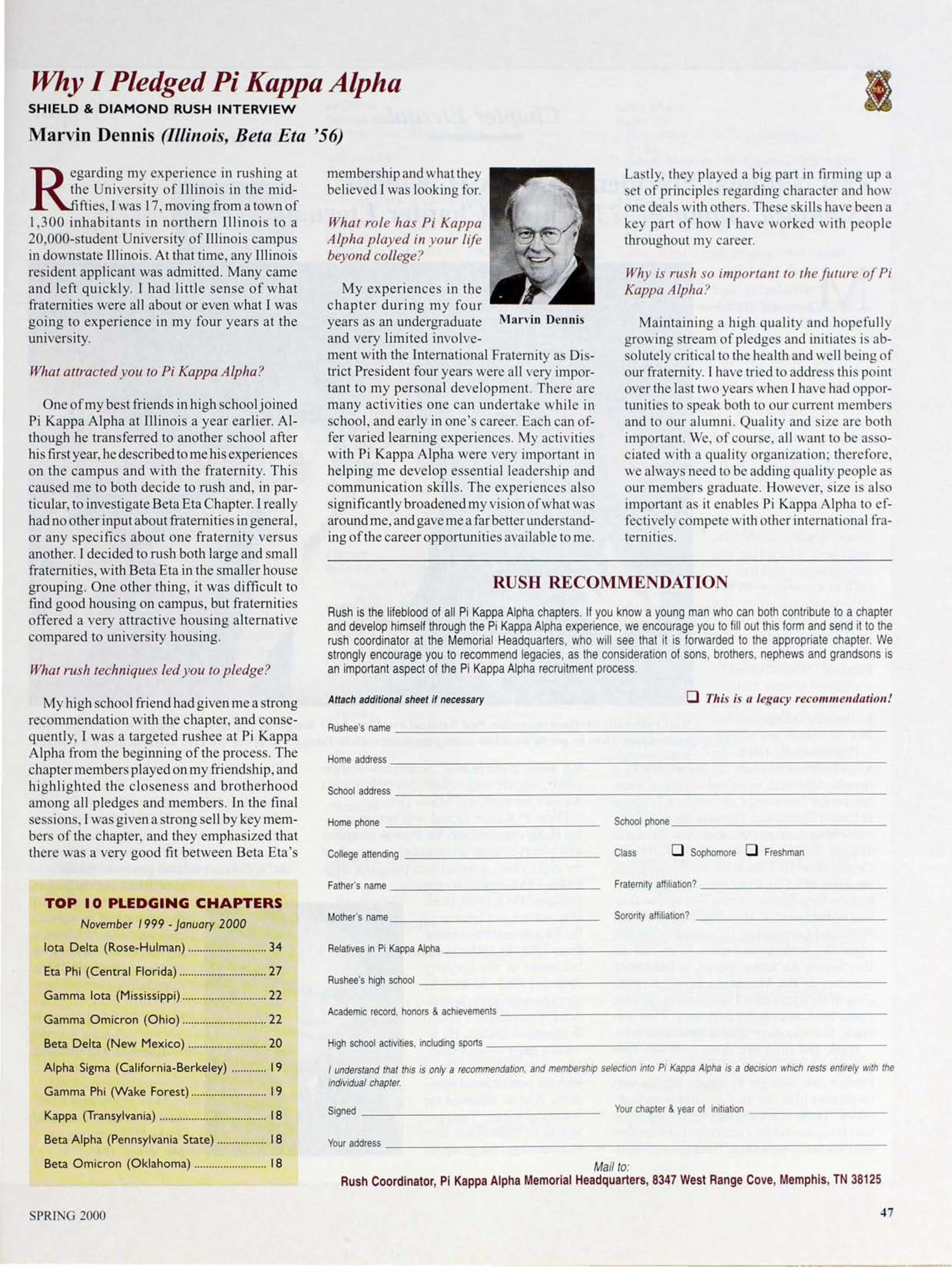 Why Pledge Pi Kappa Alpha